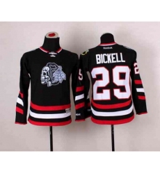 youth nhl jerseys chicago blackhawks #29 bickell black-1[2014 Stadium Series][the skeleton head]