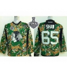 youth nhl jerseys chicago blackhawks #65 shaw camo[2015 stanley cup]