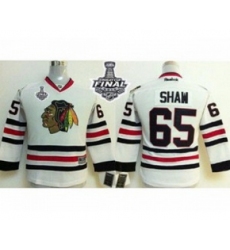 youth nhl jerseys chicago blackhawks #65 shaw white[2015 stanley cup]