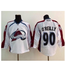 Colorado Avalanche #90 Ryan O'Reilly White Stitched NHL Jersey