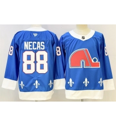 Men Colorado Avalanche 88 Martin Ne u010Das Blue 2025 Stitched With C Patch Hockey Jersey