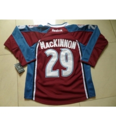 NHL Jerseys Colorado Avalanche #29 Mackinnon red-blue