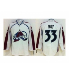 NHL Jerseys Colorado Avalanche #33 Roy white