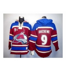 NHL Jerseys Colorado Avalanche #9 Duchene red-blue[pullover hooded sweatshirt]