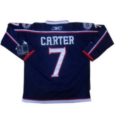 Columbus Blue Jackets #7 Jeff Carter Dark Blue 10TH NHL ice hockey Jerseys