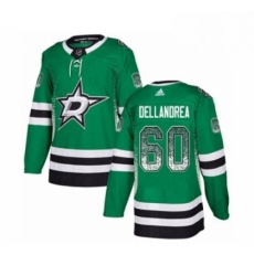 Mens Adidas Dallas Stars 60 Ty Dellandrea Authentic Green Drift Fashion NHL Jersey 