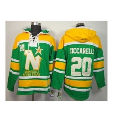 NHL Jerseys Dallas Stars #20 Ciccarelli green-yellow[pullover hooded sweatshirt]
