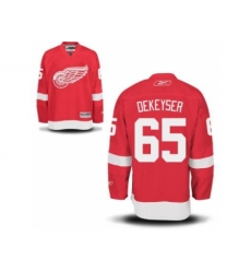Detroit Red Wings 65 Danny DeKeyser Red NHL Jersey