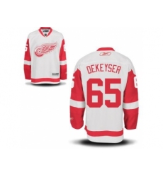 Detroit Red Wings 65 Danny DeKeyser White NHL Jersey