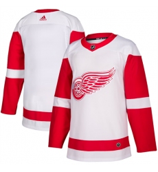 Men Detroit Red Wings Blank White Stitched Jersey