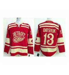 NHL Detroit Red Wings #13 Datsyuk red[2014 winter classic]