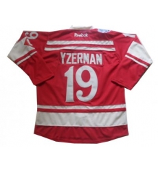NHL Detroit Red Wings 19 Steve Yzerman Jersey Red [2014 winter classic]