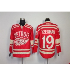 NHL Jerseys Detroit Red Wings #19 Steve Yzerman Red(2014 winter classic)