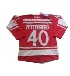 NHL Jerseys Detroit Red Wings #40 Zetterberg red[2014 winter classic]
