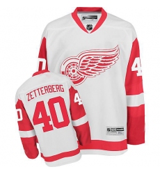 RBK hockey jerseys,Detroit Red Wings 40# H.Zetterberg white