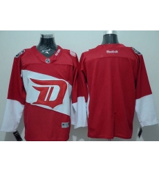 Red Wings Blank Red 2016 Stadium Series Stitched NHL Jersey