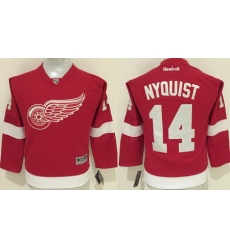 Red Wings #14 Pavel Datsyuk Red Home Stitched Youth NHL Jersey II