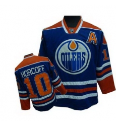 Edmonton Oilers #10 HORCOFF jerseys LT.BLUE