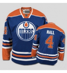 Edmonton Oilers 4 Taylor Hall Blue Jersey NHL Jerseys Ice Hockey Jerseys