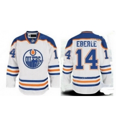 Edmonton Oilers Hockey Games Jerseys 14 Eberle white Color Jersey