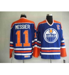 Hockey Jerseys Edmonton Oilers #11 MESSIEK Blue