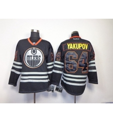 NHL Jerseys Edmonton Oilers #64 Yakupov black Jerseys