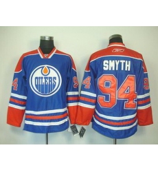 Youth Edmonton Oilers #94 smyth IT.BLUE jerseys