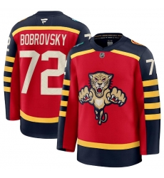 Men Florida Panthers 72 Sergei Bobrovsky Red 2026 Winter Classic Stitched Hockey Jersey Men Florida Panthers 72 Sergei Bobrovsky Red 2026 Winter Classic Stitched Hockey Jersey