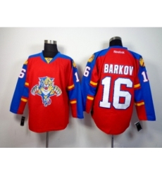 NHL Florida Panthers #16 Aleksander Barkov Red Home Stitched Jerseys