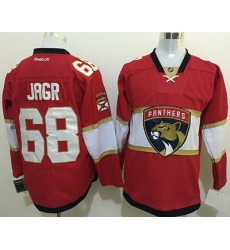 Panthers #68 Jaromir Jagr Red New Stitched NHL Jersey