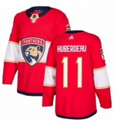 Youth Adidas Florida Panthers 11 Jonathan Huberdeau Authentic Red Home NHL Jersey 
