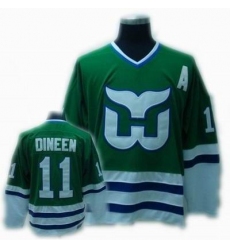 CCM Hartford Whalers jersey #11 Dineen jersey Green