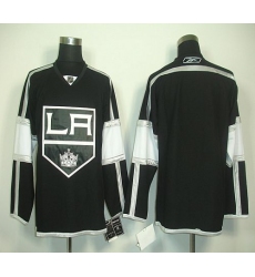 Los Angeles Kings Blank Black Home Stitched NHL Jersey