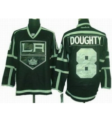 Los Angeles kings #8 Drew Doughty black ice Jerseys