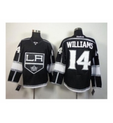NHL Jerseys Los Angeles Kings #14 Williams Black