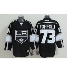 NHL Los Angeles Kings #73 TOFFOLI black jerseys