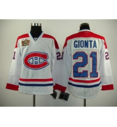 2011 Heritage Classic Montreal Canadiens 21 Gionta jerseys