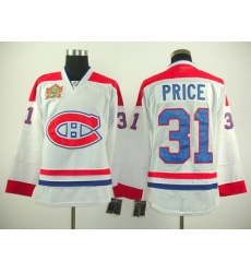 2011 Heritage Classic Montreal Canadiens 31 Price white New jerseys