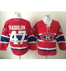 Canadiens #47 Alexander Radulov Red Stitched NHL Jersey