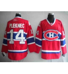 Montreal Canadiens 14 PLEKNEC red Jerseys NEW CH