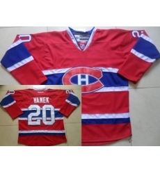 Montreal Canadiens #20 Thomas Vanek Red CH NHL Jersey