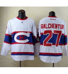 Montreal Canadiens #27 Alex Galchenyuk White New CH Stitched NHL Jersey