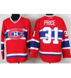 Montreal Canadiens 31 Carey Price Red NHL Hockey Jerseys