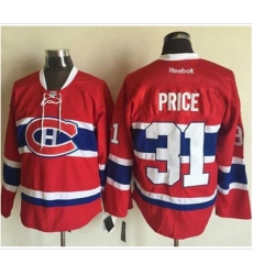 Montreal Canadiens #31 Carey Price Stitched Red New CH NHL Jersey