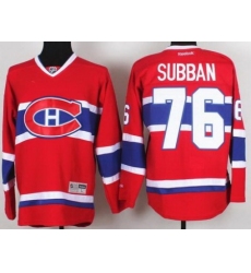 Montreal Canadiens 76 P.K. Subban Red NHL Hockey Jerseys