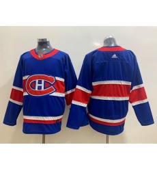 Montreal Canadiens Blank Blue 2020 21 Reverse Retro Ad
