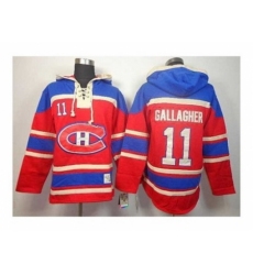 NHL Jerseys Montreal Canadiens #11 Gallagher red[pullover hooded sweatshirt][gallagher]