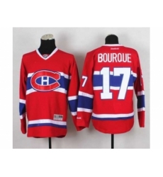 NHL Jerseys Montreal Canadiens #17 Bourque red[bourque]