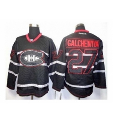 NHL Jerseys Montreal Canadiens #27 Galchenyuk black ice