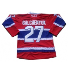 NHL Jerseys Montreal Canadiens #27 Galchenyuk red Jerseys